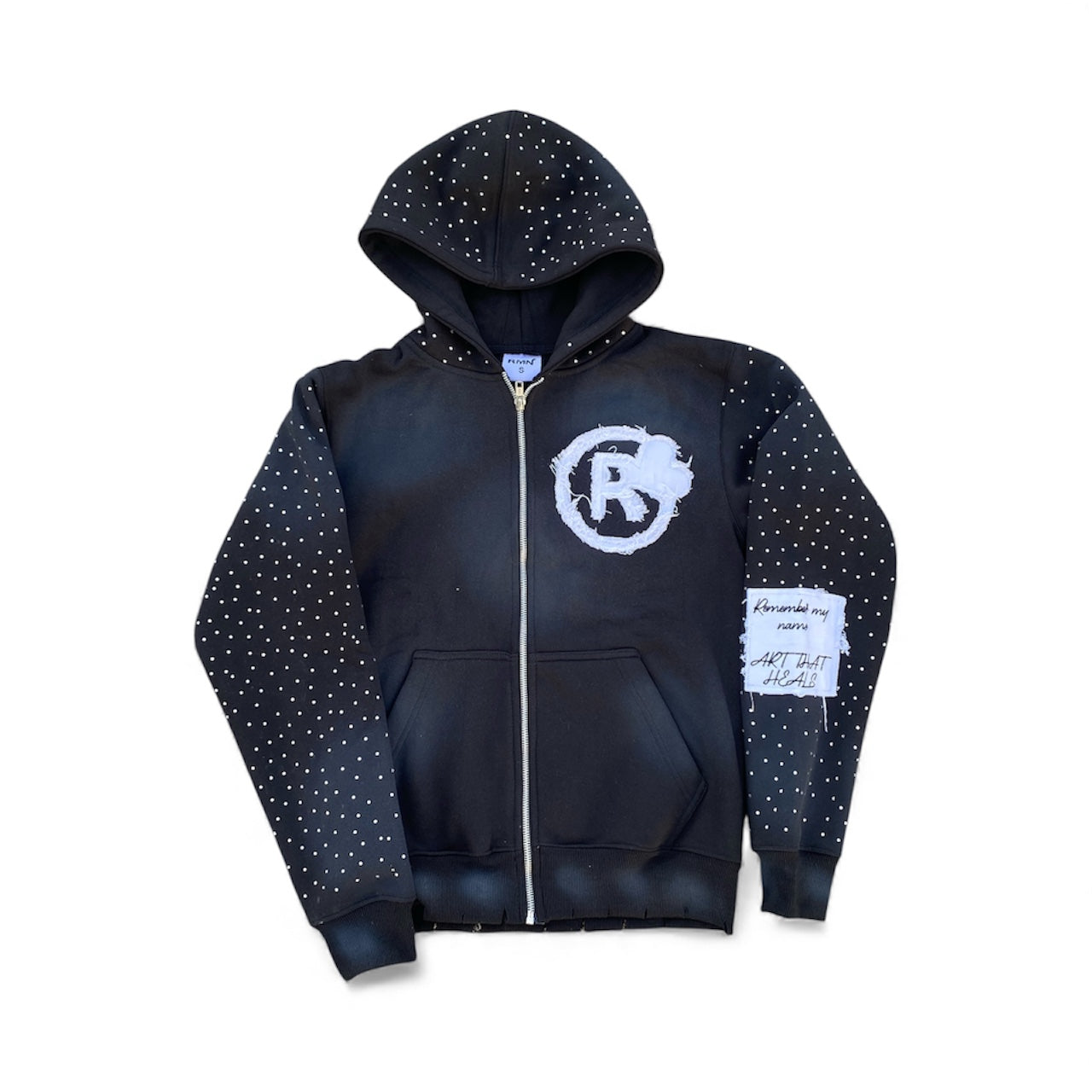 Black “RMN” Hoodie